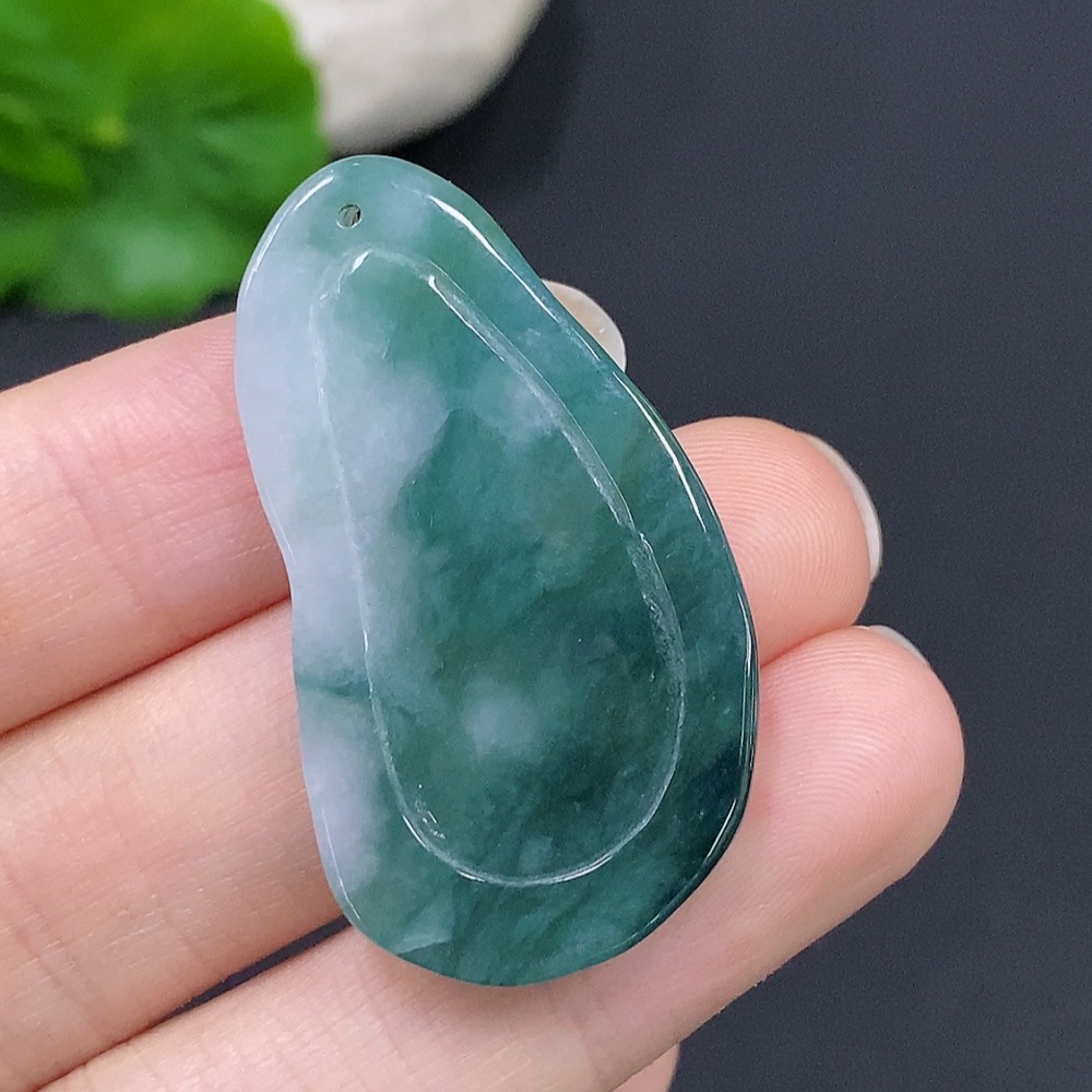 F28272530 Jadeite Enlightenment Pendant Total Weight Approx.8.5g