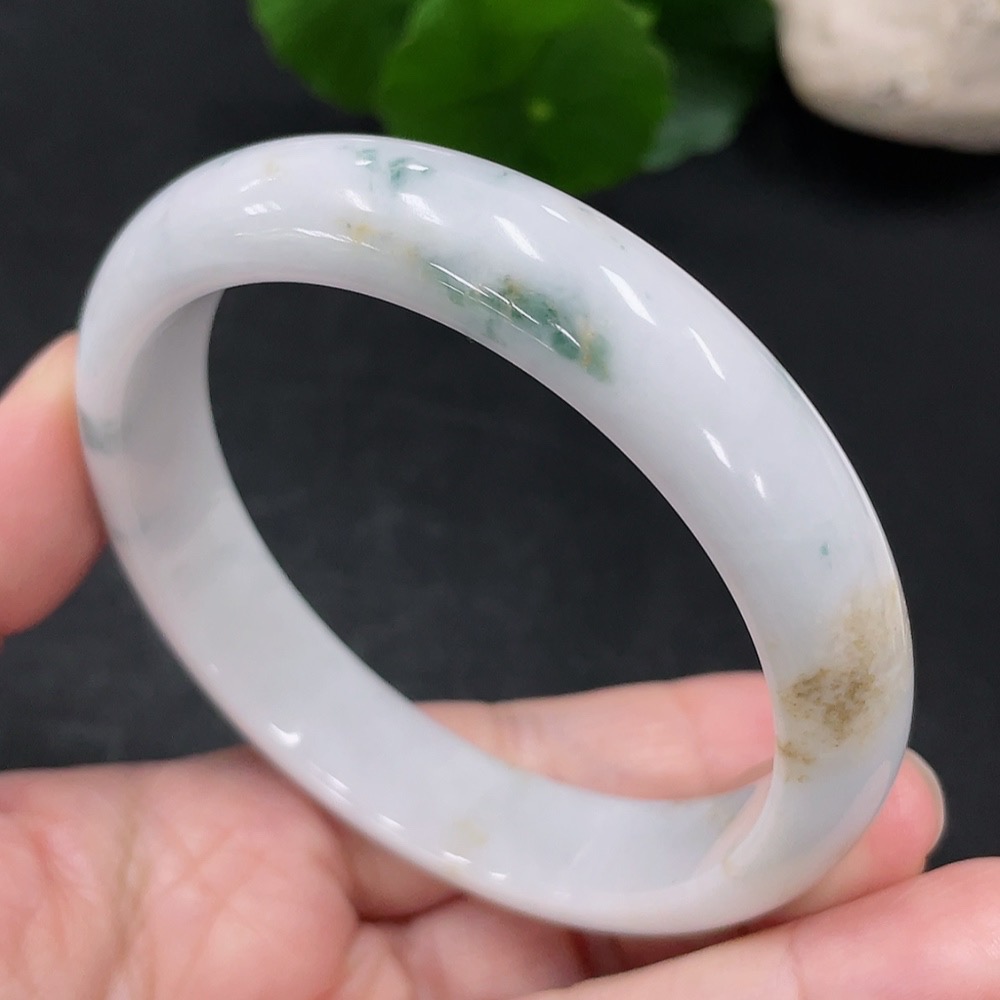F29396714 Jadeite Regular Bangle 60.5 Loop Size Total Weight Approximately 56.3g