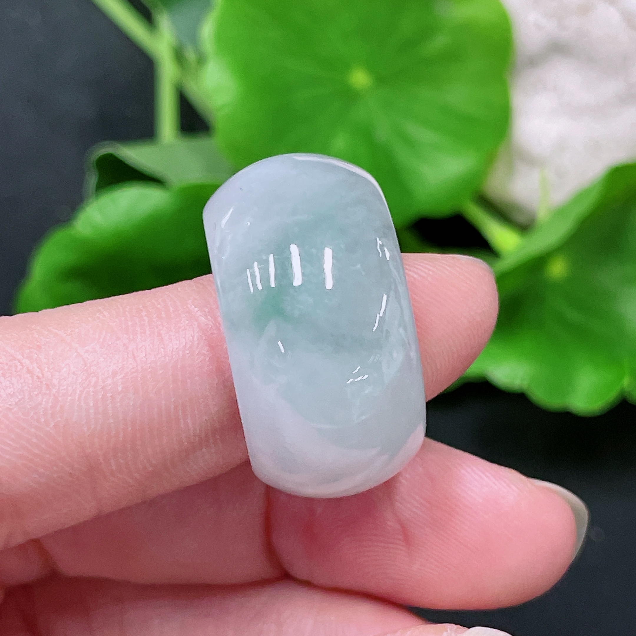 F34957849 Jadeite Thumb Ring Total Weight Approx.9.48g Size 13