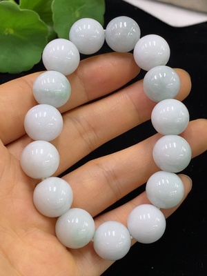 F34024635 Jadeite Bracelet Total Weight Approx. 59.26g Size 13.3mm