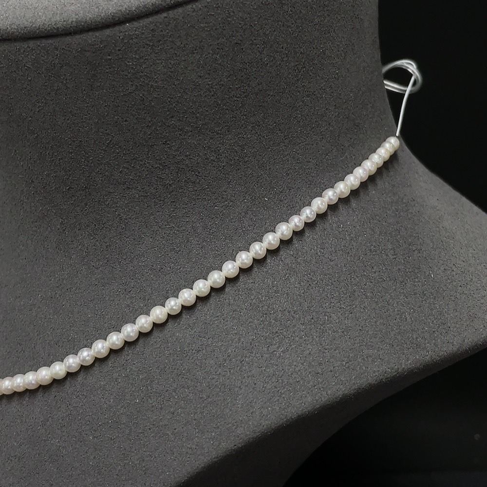 C30510073 Pearl Beaded Necklace Non-Gold Setting Approx. 3.7mm Total Weight About 7.86g