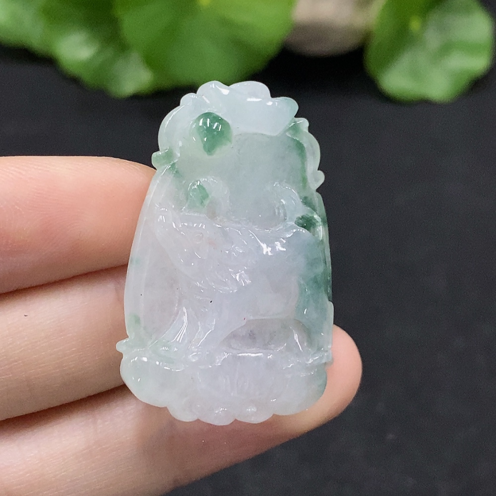 F34029315 Jadeite Pendant Total Weight Approx. 10.28g