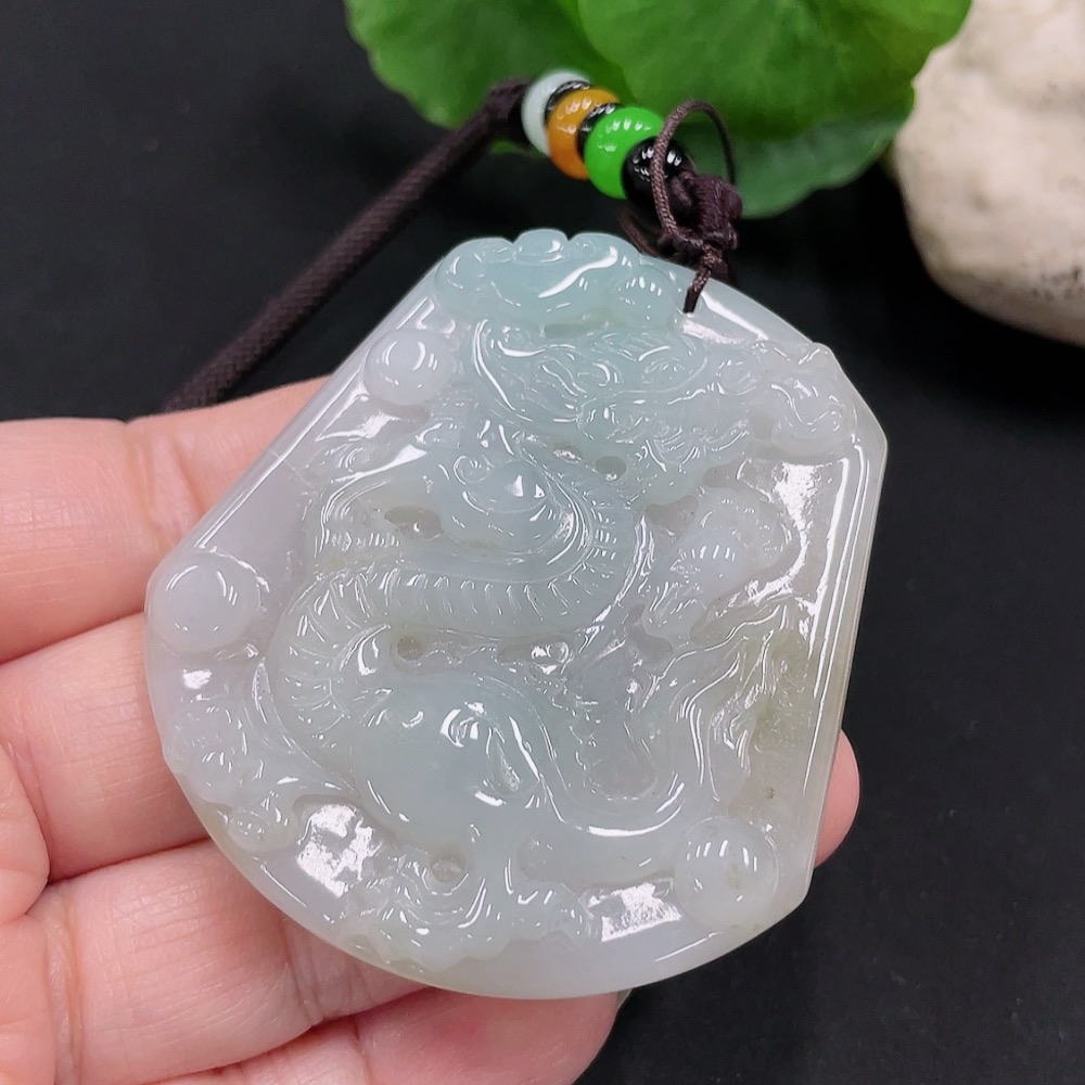 F31628192 JadeiteDragon Pendant