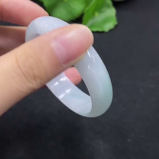 F33867700 Jadeite Bangle Size 46.2 Total Weight Approx. 24.9g