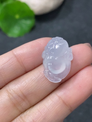 F34030730 Jadeite Pendant Golden Toad Total Weight Approx. 2.85g