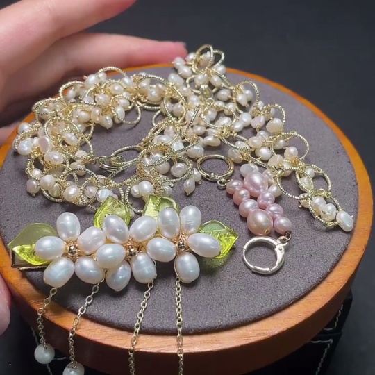 C34988394 Pearl Jewelry Non-Gold Total Weight Approx. 47.8g Sell as a Lot