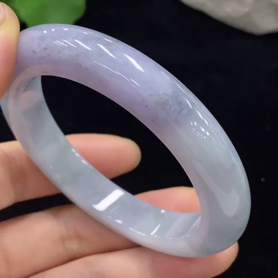 F30531102 Jadeite Regular Bangle 56.4 Circle Size Total Weight Approx. 63.89g