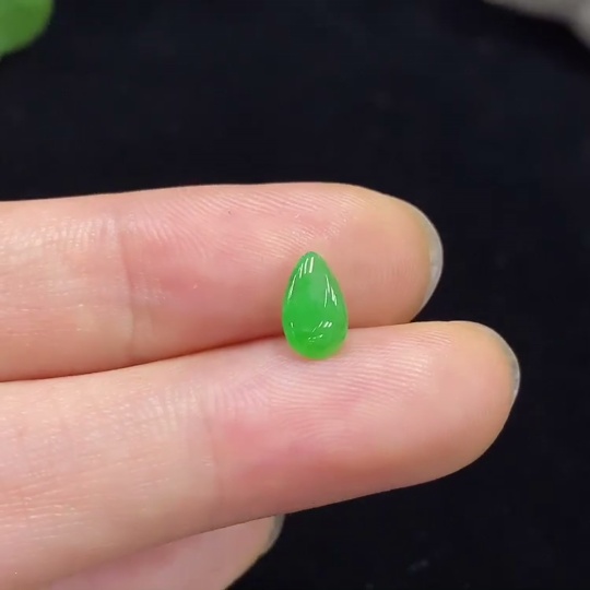 F29415485 Jadeite Water Drop Inlay Piece