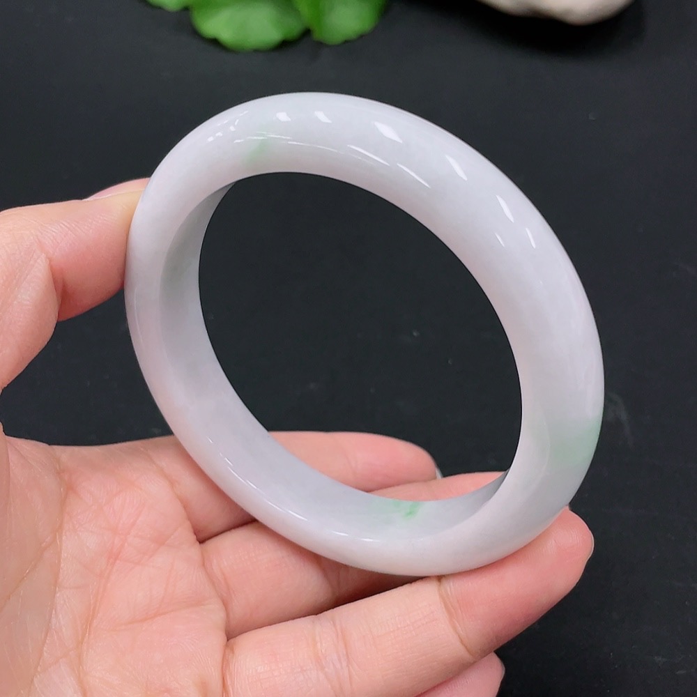 F25907598 Jadeite Round Bracelet Size 59.4 Total Weight Approx. 66.98g