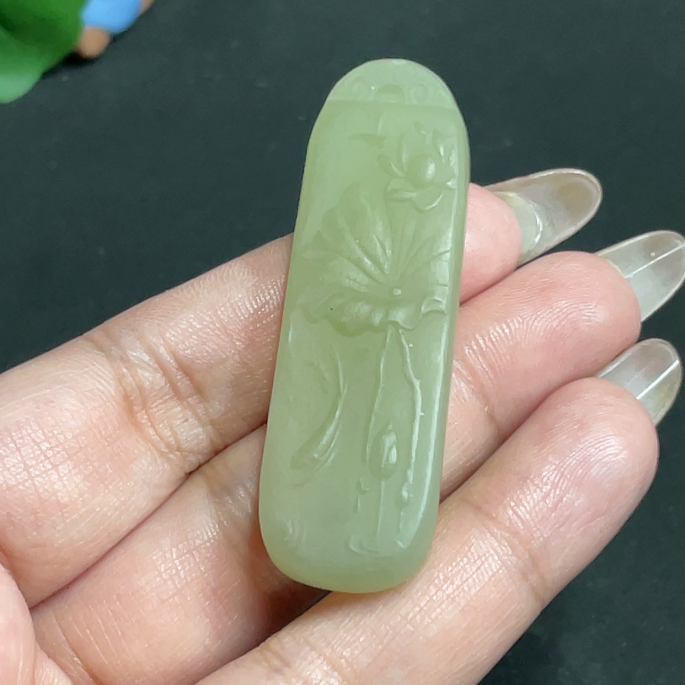 H29358232 Hetian Jade Pendant Guanyin Total Weight Approx. 21.1g
