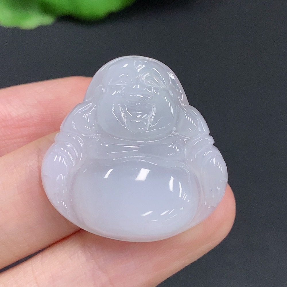 F31688252 Jadeite Buddha Pendant with a total weight of approximately 7.4 grams