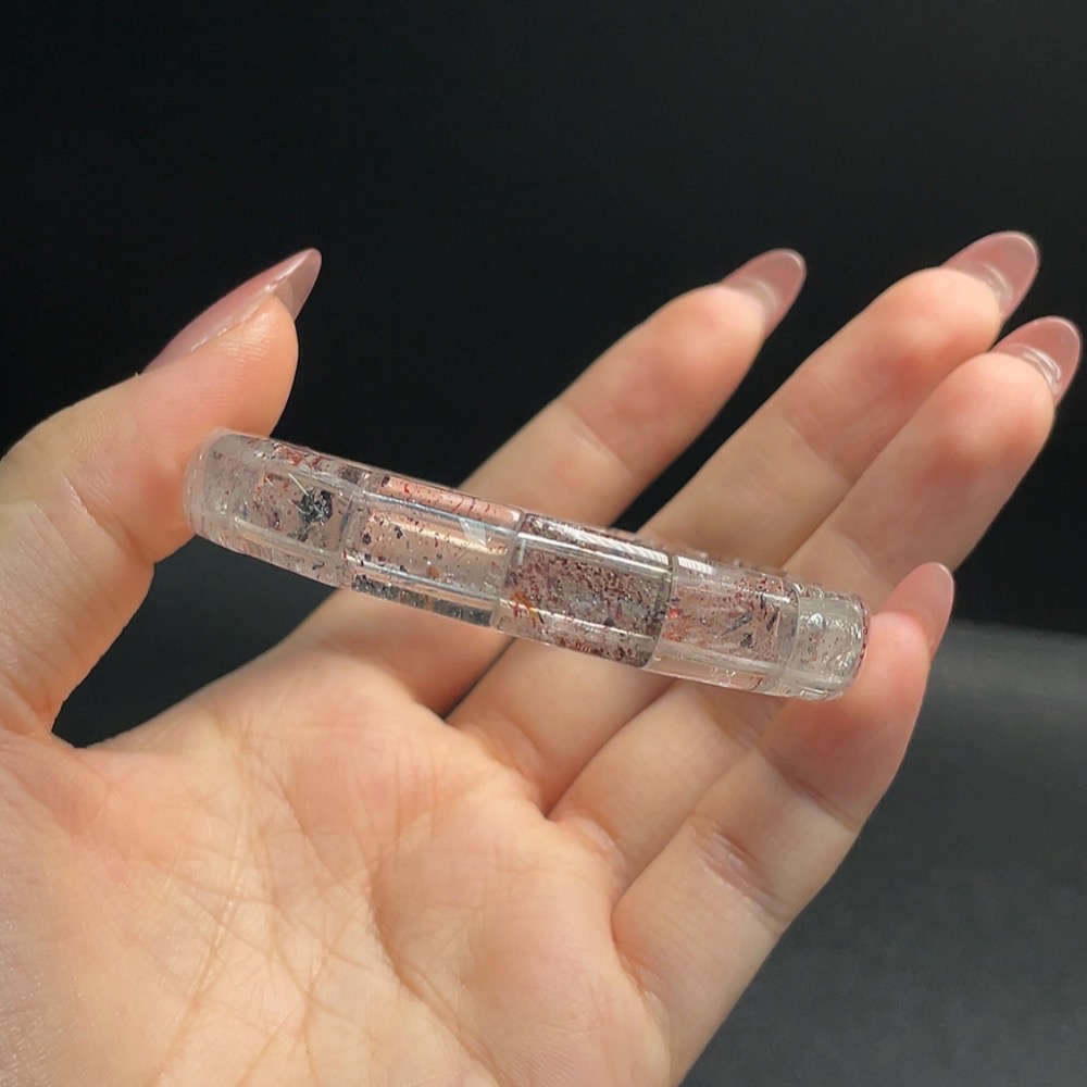 C28276641 Crystal Bracelet 10mm Approx. Total Weight About 22.49g