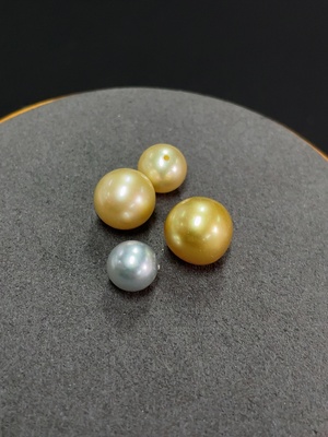 C46539234 海水珍珠散珠 颜色成因未定 货品总重约5.65克 一手走
