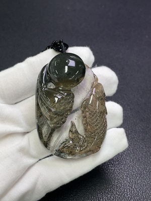 C31678654 Crystal Jewelry (Non-natural Stones Considered, Total Weight Approx. 98.41g, Including Chain)