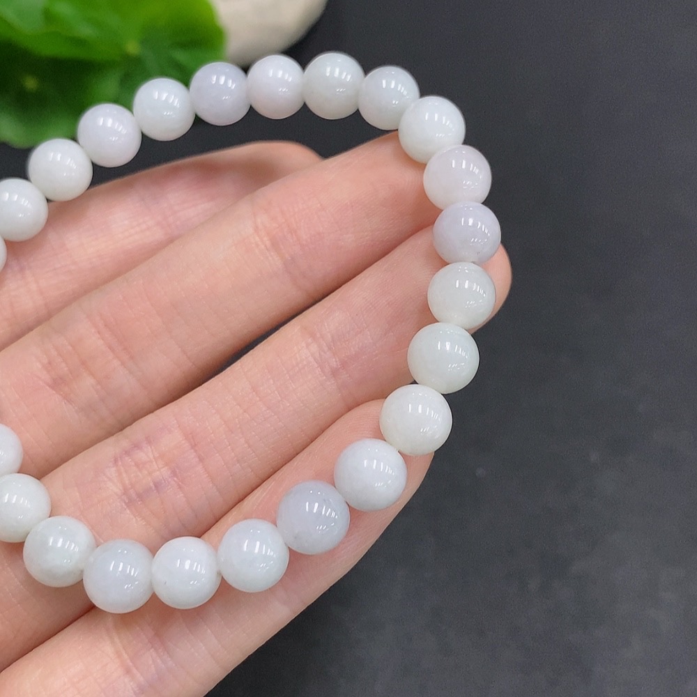 F35078371 Jadeite bracelet, total weight about 17.1g, size about 7.1mm
