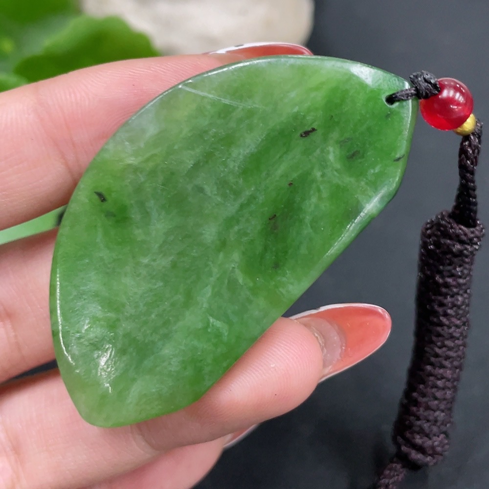 H34017563 Hetian Jade Jasper Pendant Buddha