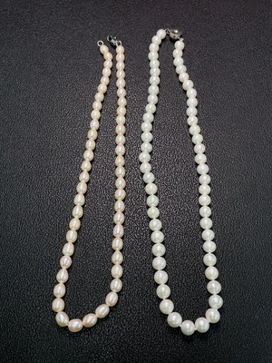C35091910 Pearl Bead Necklace Non-Gold Total Weight Approx. 51.56g Sell as a Lot