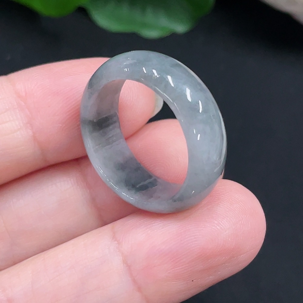 F30526607 Jadeite Ring Size 17 Total Weight Approx. 3.6g