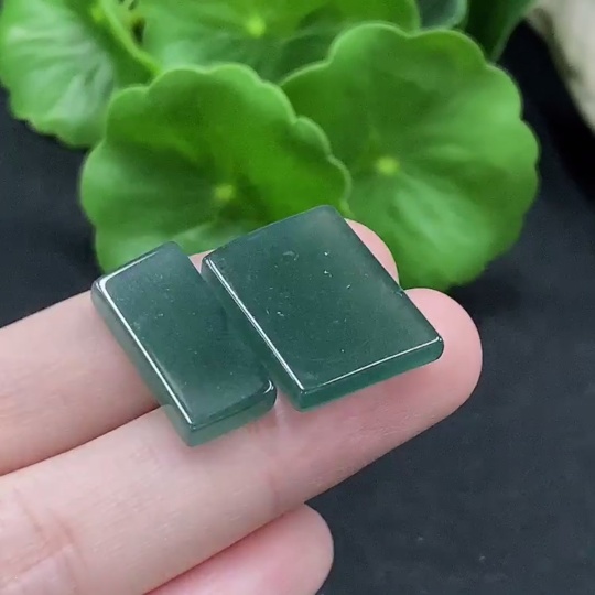 F34056864 Jadeite Inlaid Pieces Sell as a Lot