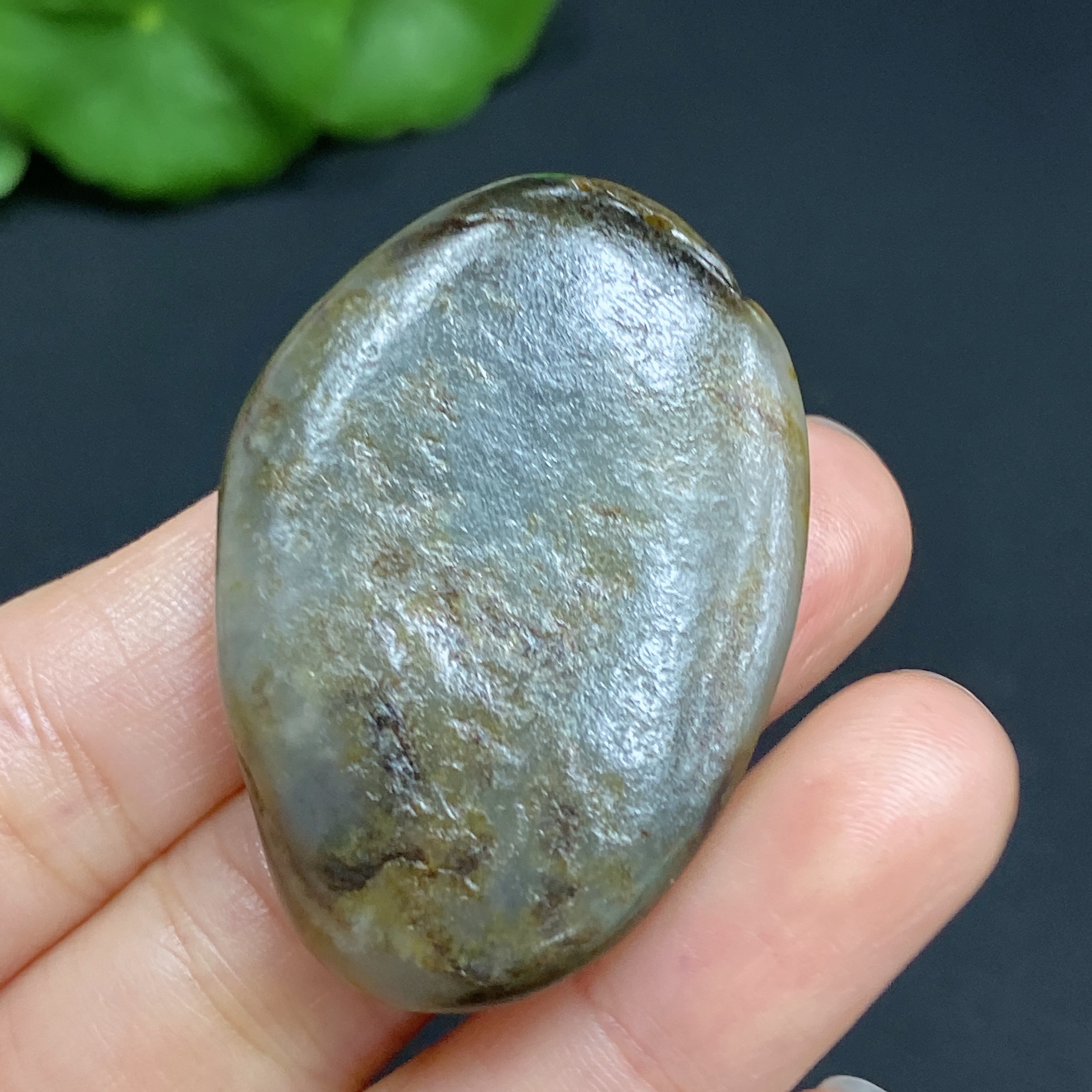 H26039640 Hetian Jade Pendant - Fortune Before Eyes - Total Weight Approx. 18.7g - Undetermined Skin Color Origin