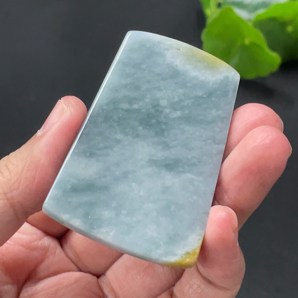 F32738914 Jadeite Plain Pendant, Total Weight Approx. 37.3g