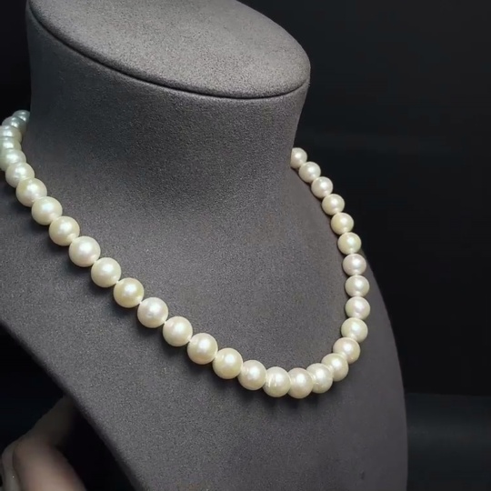 C32817958 Pearl Necklace Non-Gold Total Weight Approx. 57.61g Carat 10.4mm