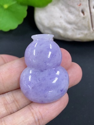 F46599227 翡翠葫芦镶嵌件 货品总重约12.78g