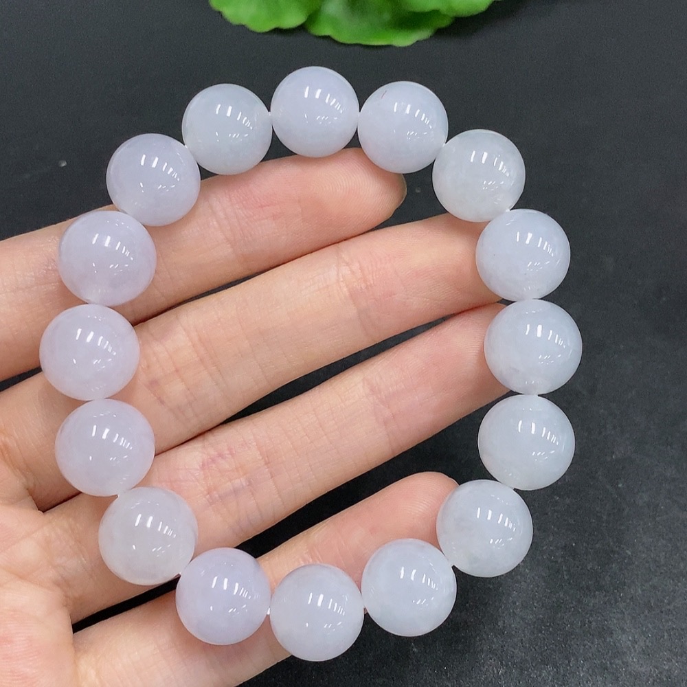 F30488807 Jadeite Beaded Necklace Approx. 12.2mm Total Weight Approx. 51.9g