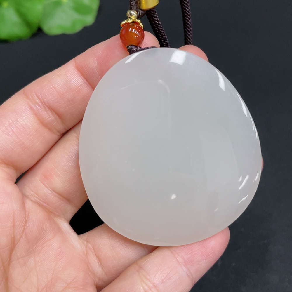 H34052052 Hetian Jade Pendant, Plain Pendant