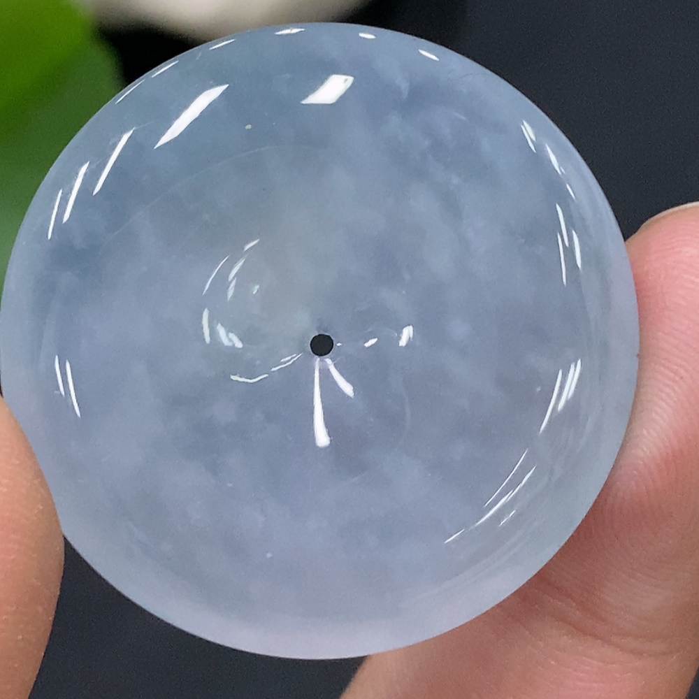 F28250535 JadeitePendant Total Weight Approx. 12.8g Peace Buckle