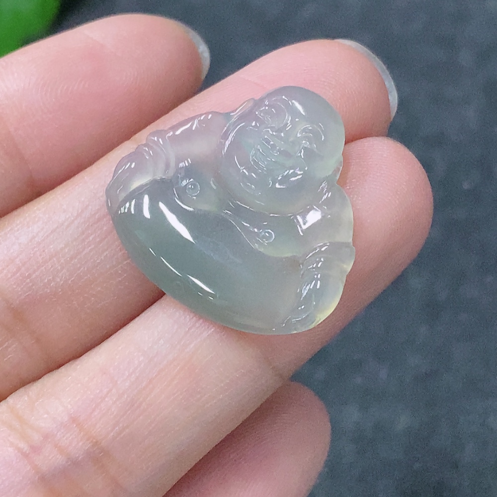 F34954765 Jadeite Pendant Buddha, Total Weight Approx. 2.32g