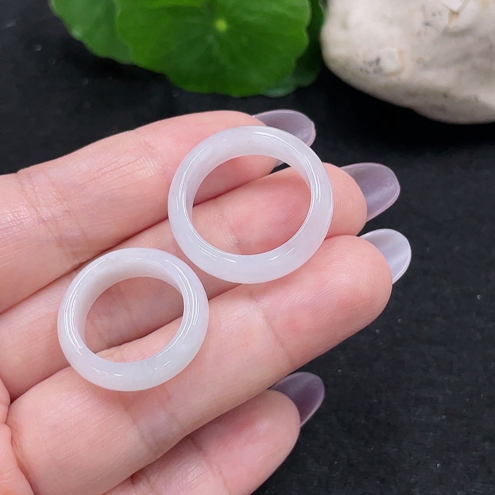 F34965301 Jadeite Ring Set Sell as a Lot