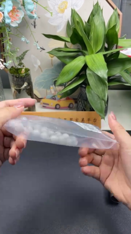 F34070616 Jadeite Bead Necklace Approx. 11.3mm Total Weight Approx. 48.8g