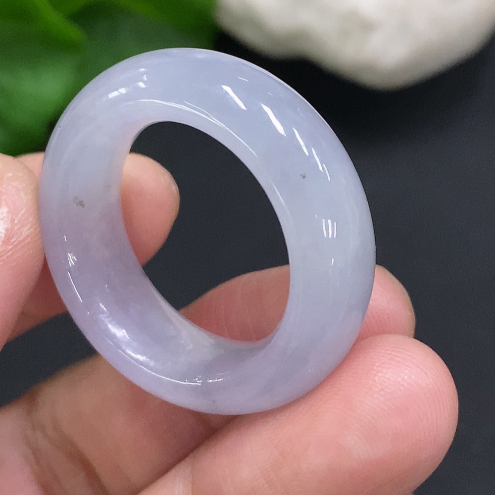 F35127218 Jadeite Ring Size 24 Total Weight Approx. 10.5g