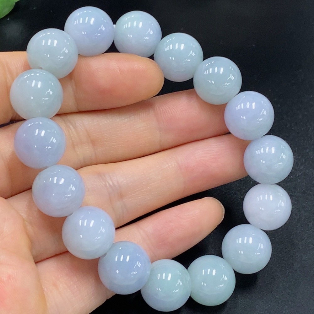 F27089650 JadeiteBead Bracelet Total Weight Approx. 55.05g Size About 12.5mm