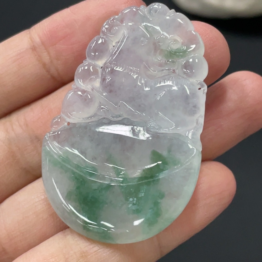 F28284253 Jadeite Pendant Total Weight Approx.14.6g