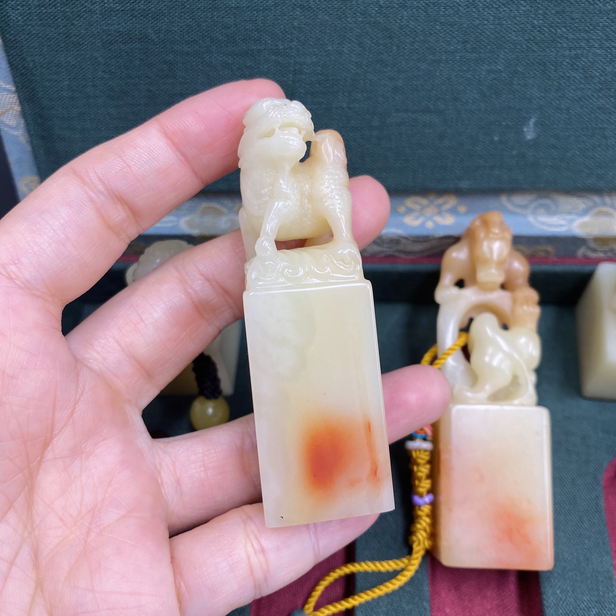 H33859726 Shoushan Stone Auspicious Beast Seal