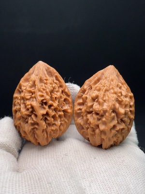 W26986328 Wealth-attracting Mouse Walnut, total weight about 40.6g, size approx. 47.9mm