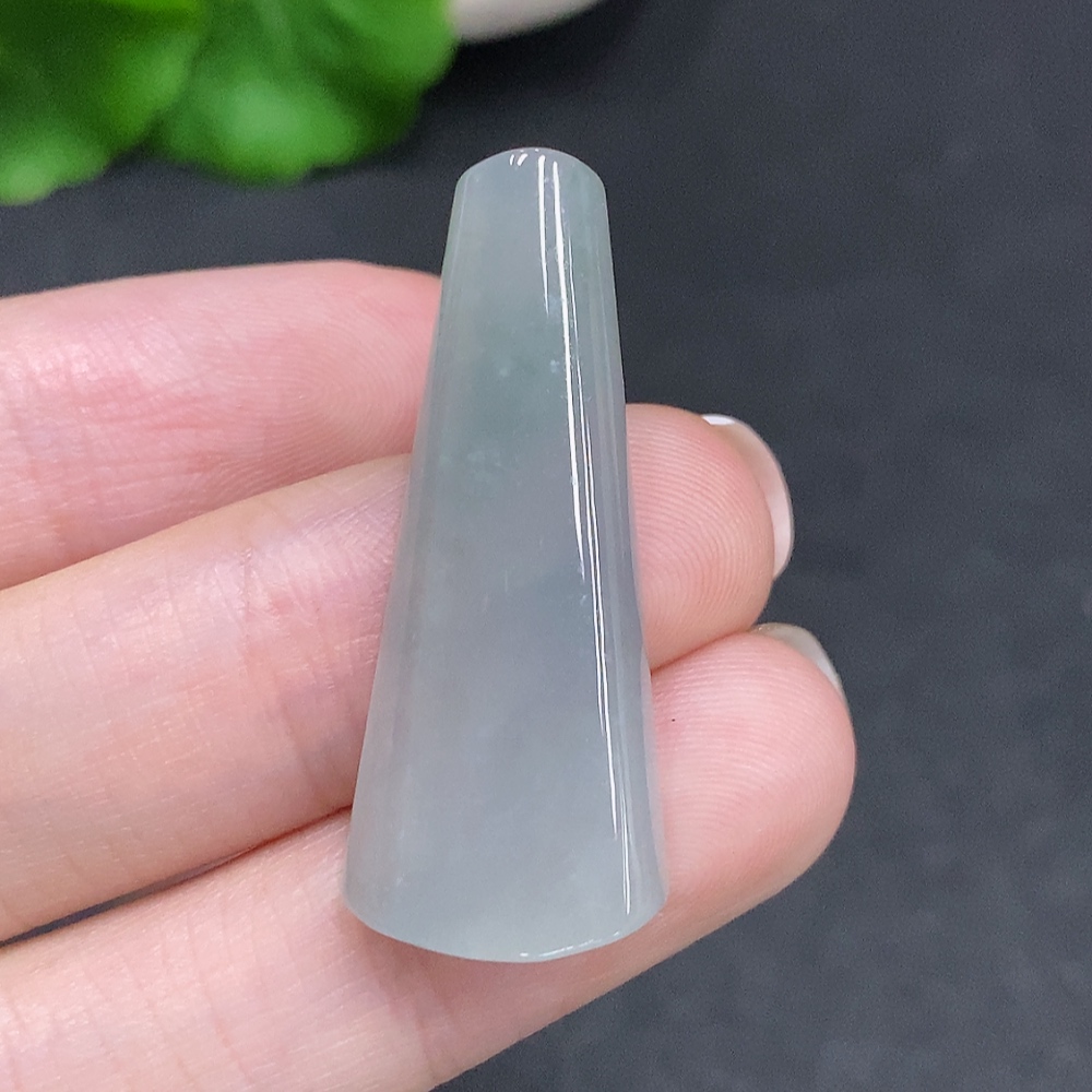 F34034243 Jadeite Plain Pendant Mounting, Total Weight Approx. 5.4g