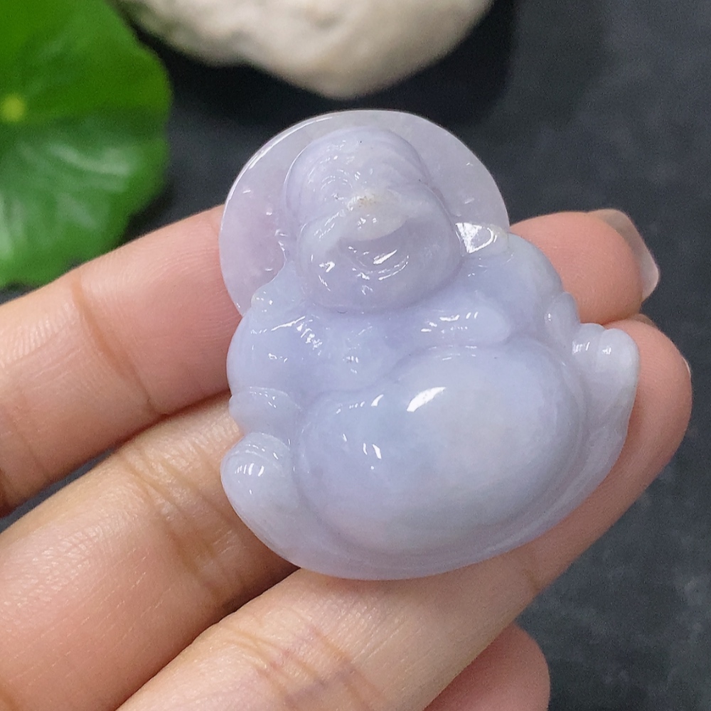 F34041886 Jadeite Pendant Buddha, Total Weight Approx. 20.920g