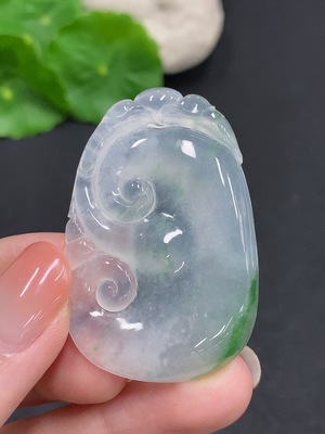 F34003280 Jadeite Ruyi Pendant Total Weight Approx.14g