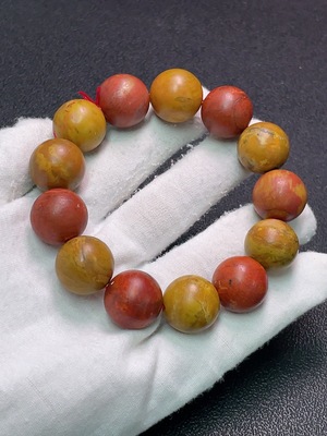 C33922515 Warring States Red Bracelet, Total Weight Approx. 92.08g, Size About 17.2mm