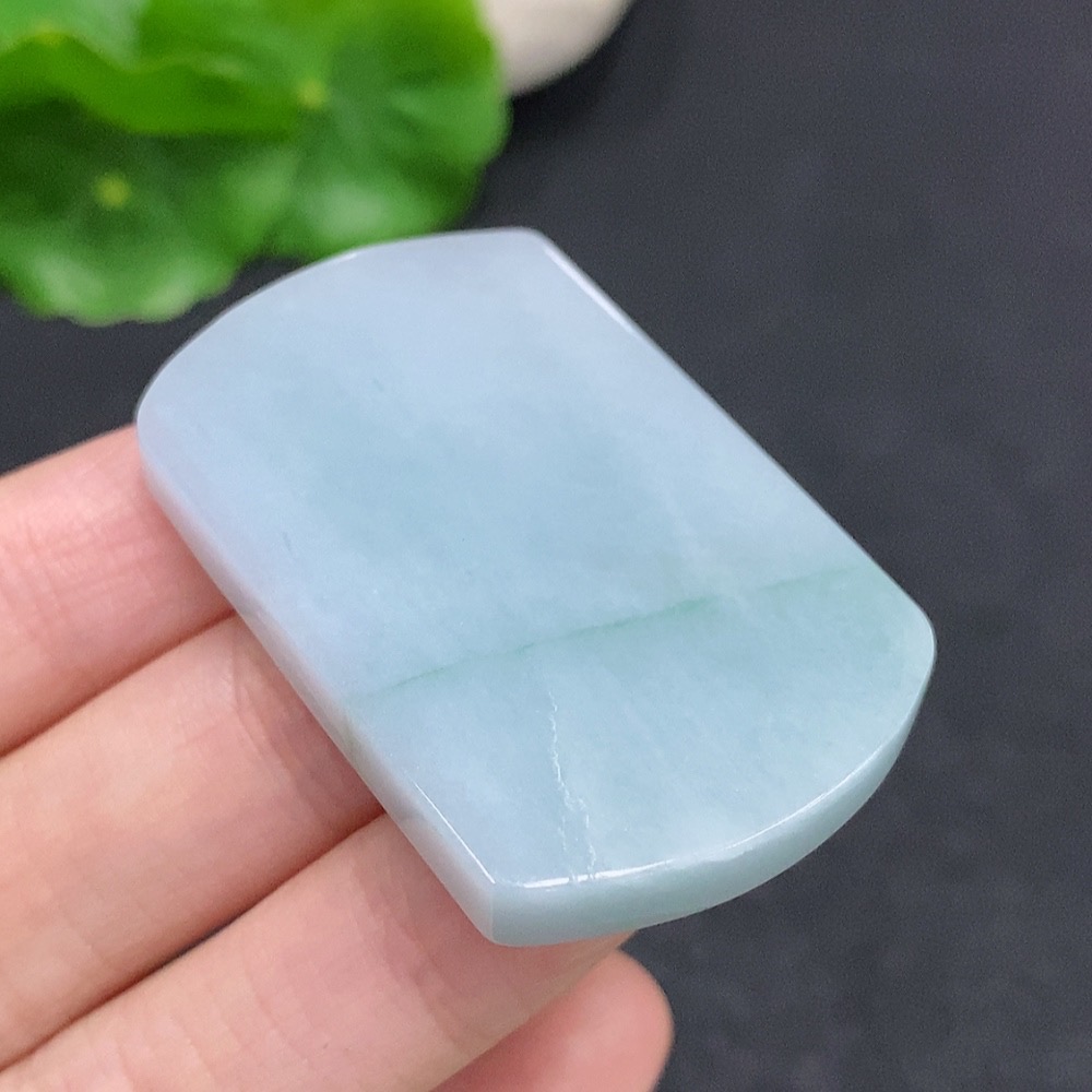 F33830790 Jadeite Plain Pendant, Total Weight Approx. 21.2g