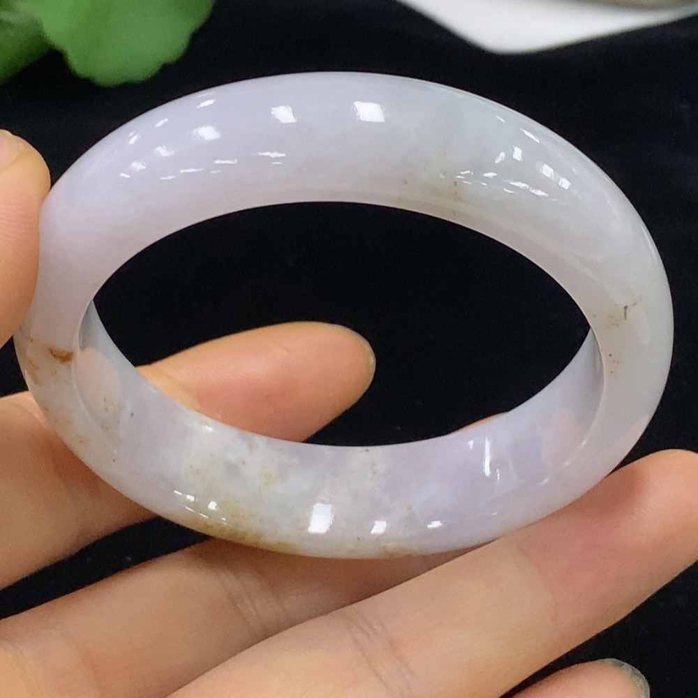 F33836060 Jadeite Round Bracelet Size 51.1 Total Weight Approx. 51.47g