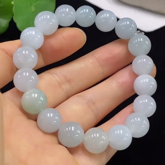 F35095390 Jadeite Bracelet Approx.10.5mm Total Weight Approx.39.47g