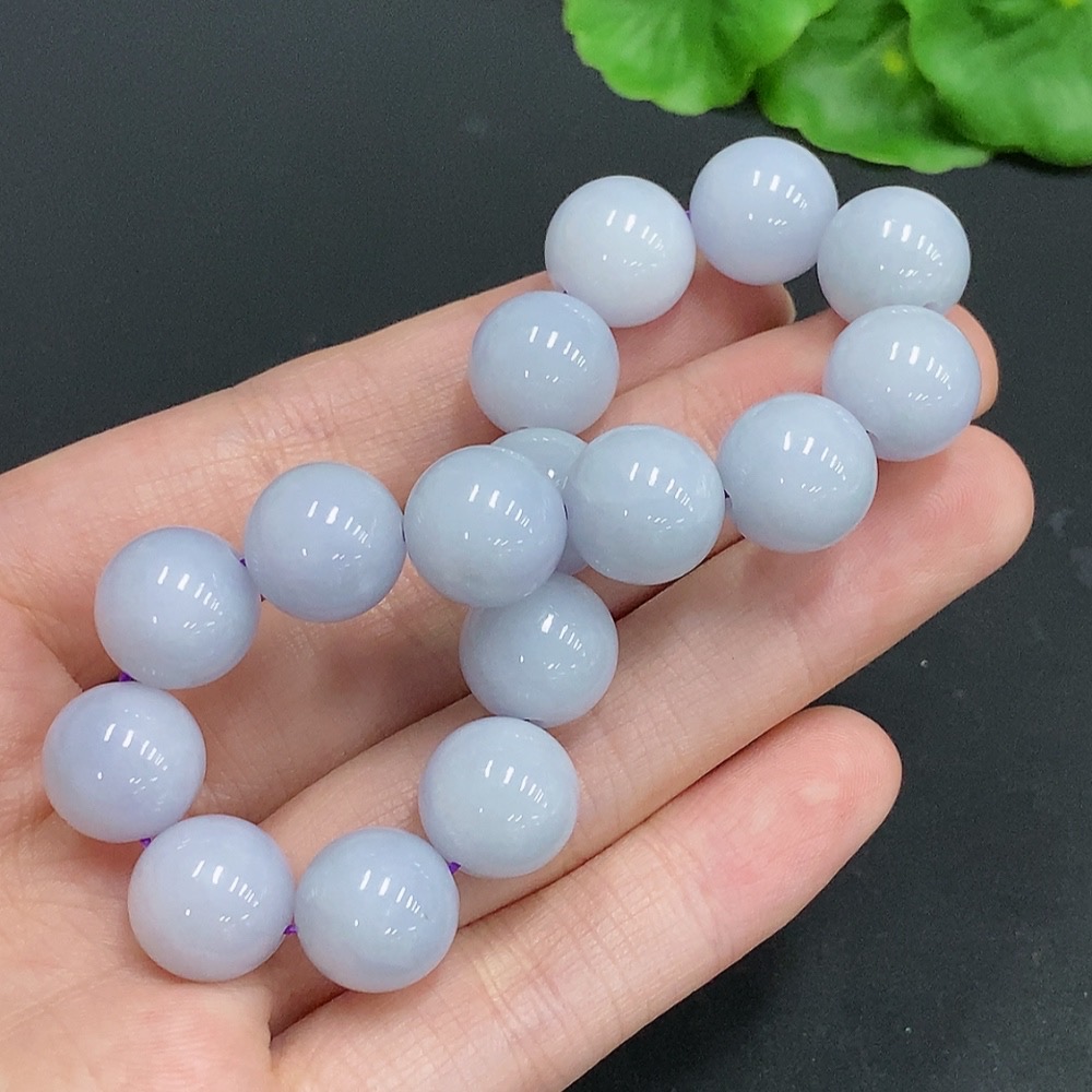 F30512604 Jadeite Bracelet Size 12mm Approx. Total Weight Approx. 49.3g