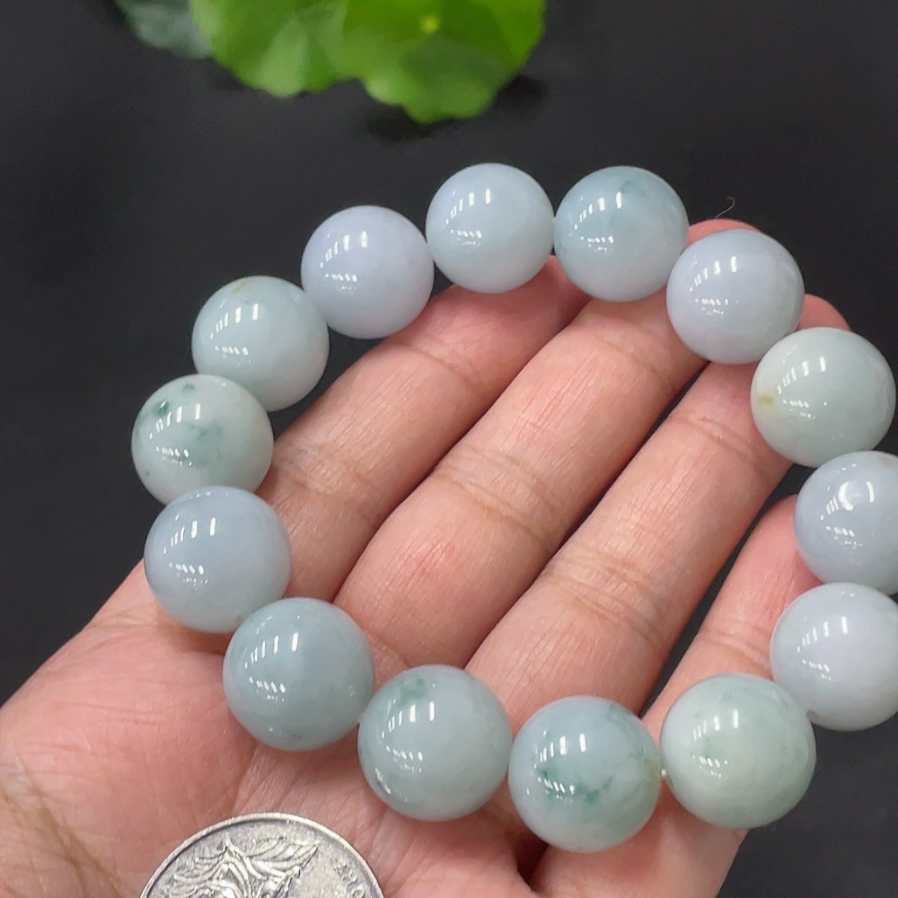 F22545744 Jadeite Bracelet Approx.14.8mm Total Weight 77.782g