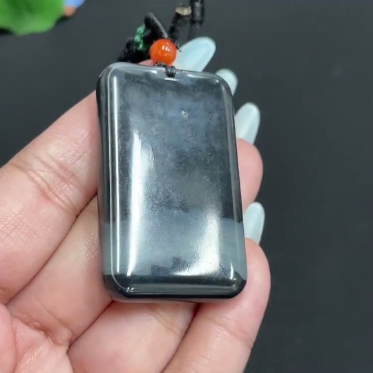 H31599337 Hetian Jade Pendant, Plain Pendant