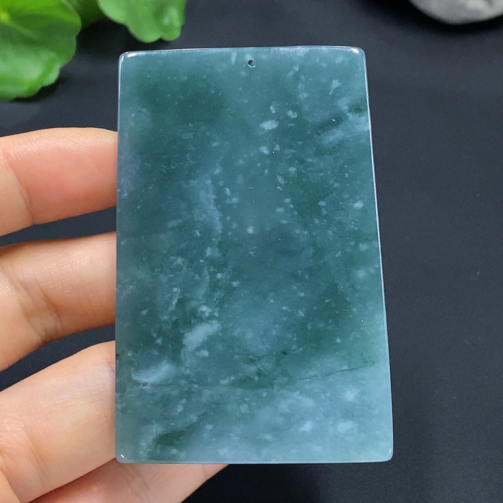 F23561724 Jadeite Avalokiteshvara Pendant with Dragon, Total Weight 44.642g