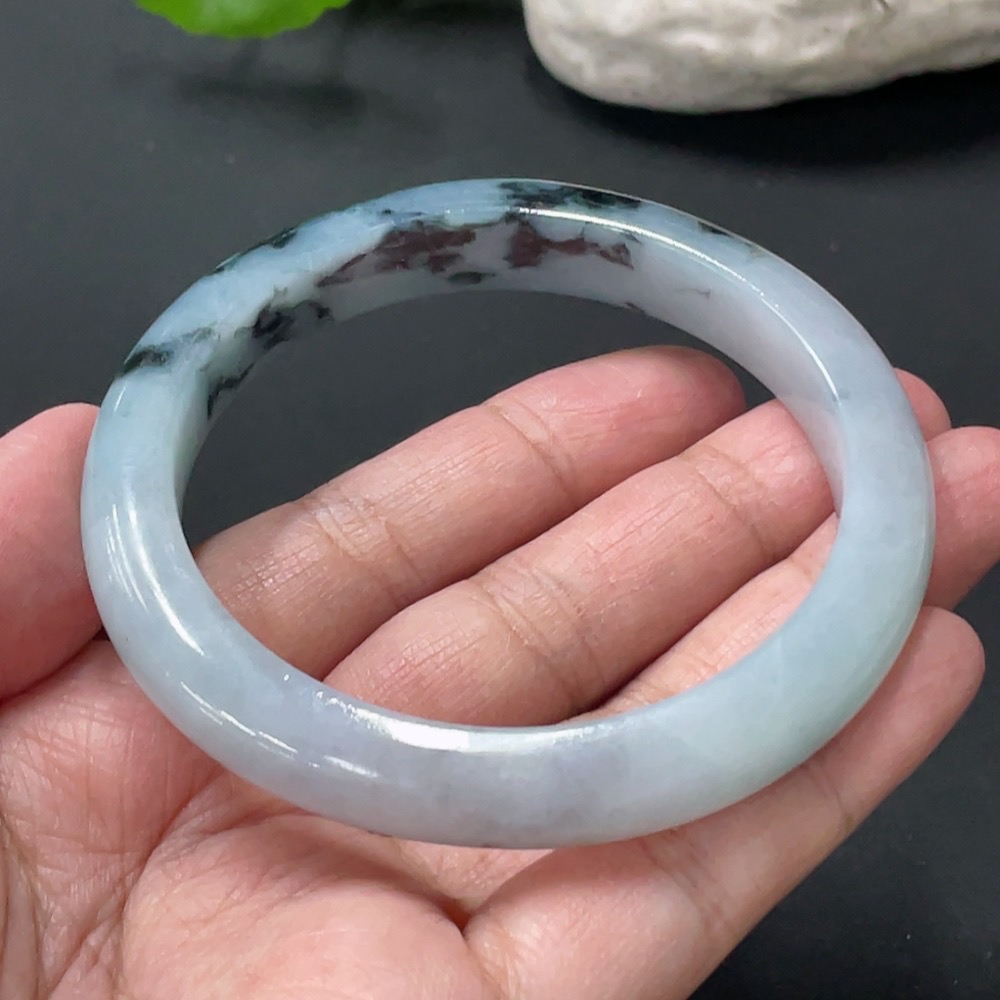 F33874817 Jadeite Circle Bracelet 58mm Diameter Total Weight Approx. 49.66g With Breakage